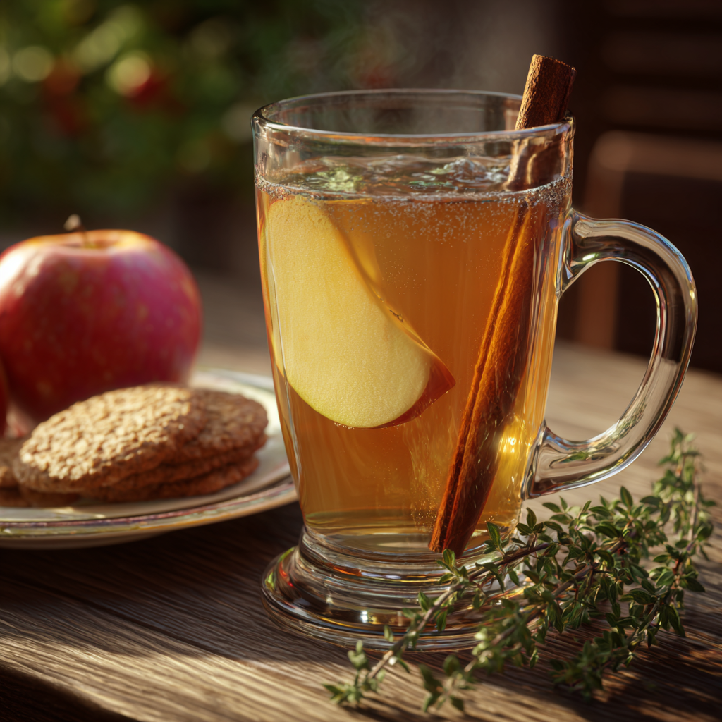 recette jus de pomme chaud alsacien