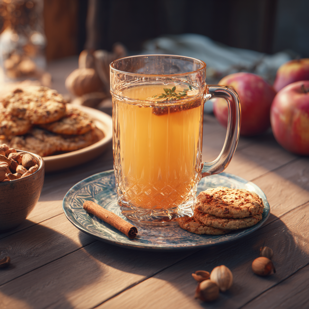 recette jus de pomme chaud