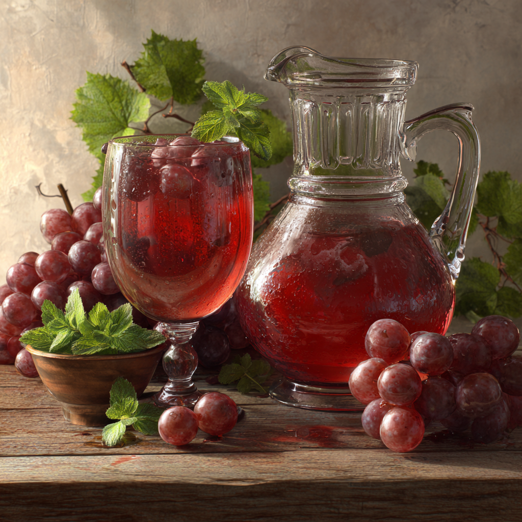 recette jus de raisin