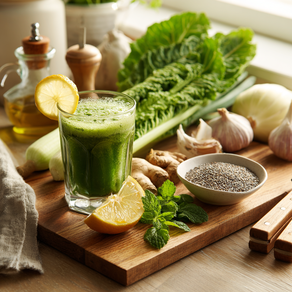 recette jus vert