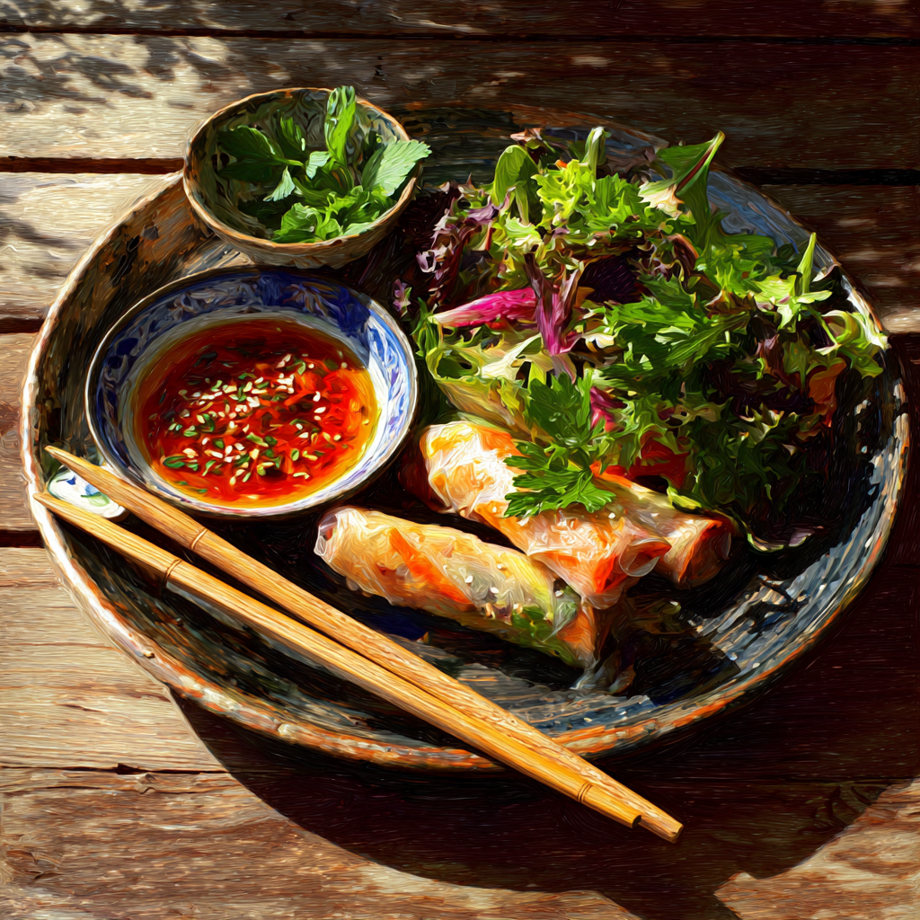 recette nems légumes