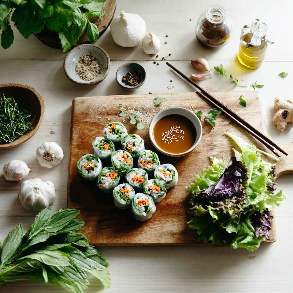 recette nems légumes