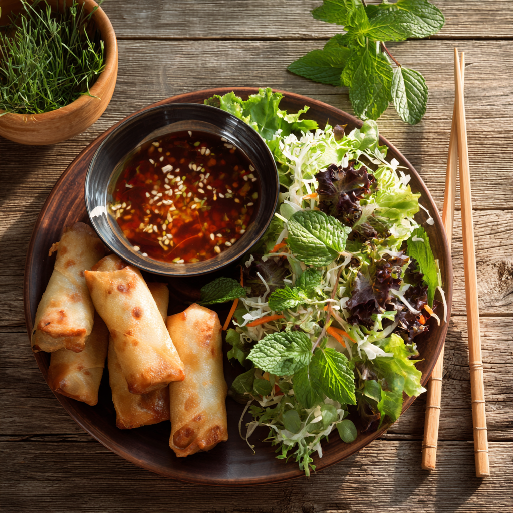 recette nems légumes
