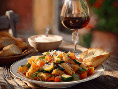 Recette Pâte aux Légumes Italienne : Découvrez Comment Préparer Ce Plat Délicieux