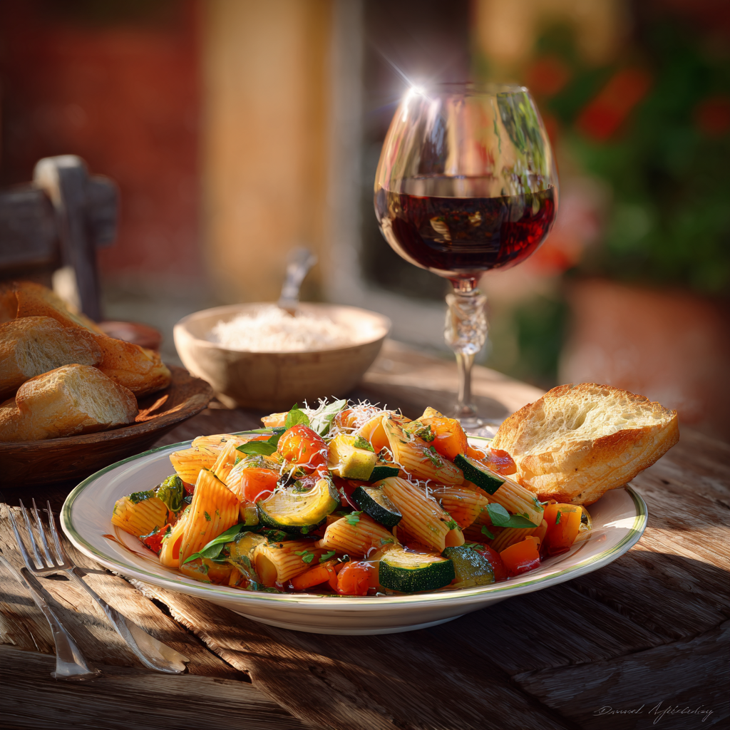 recette pâte aux légumes italienne