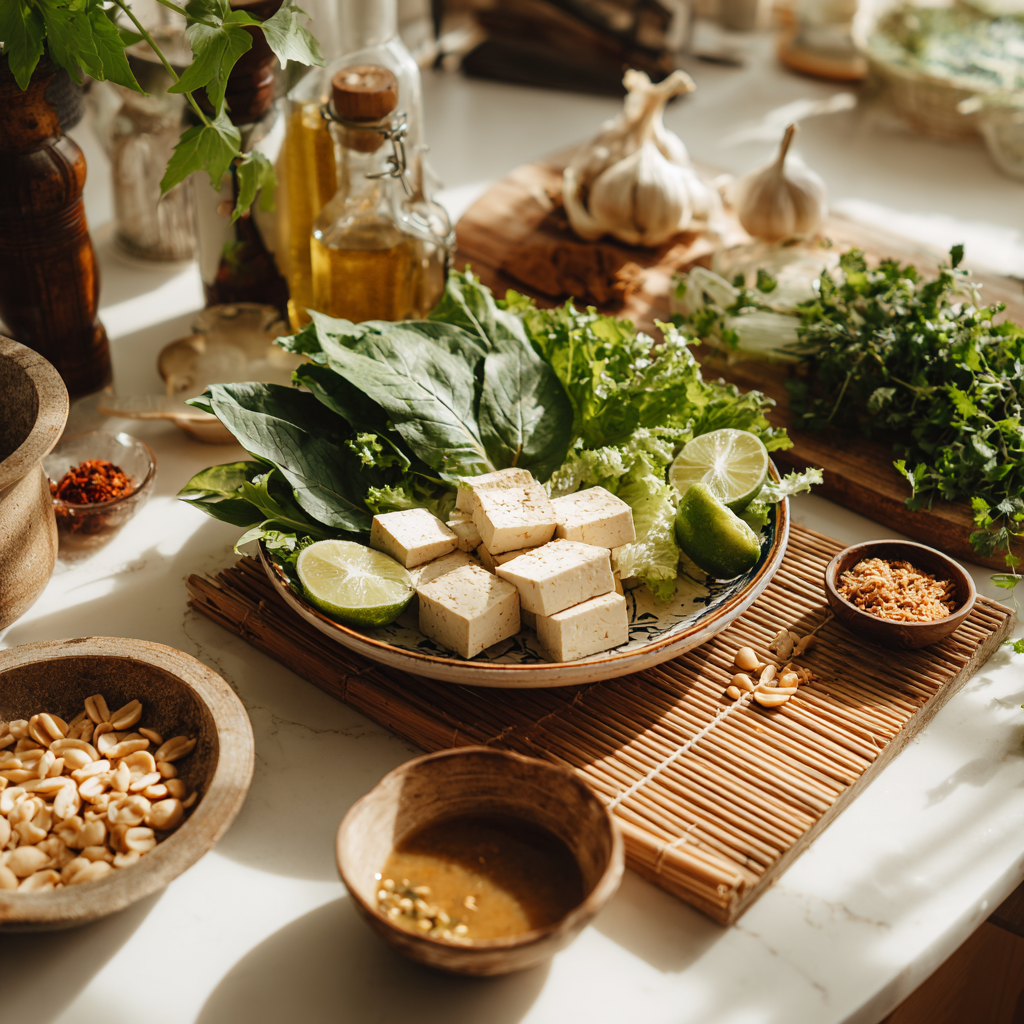 salade thaï végétarienne