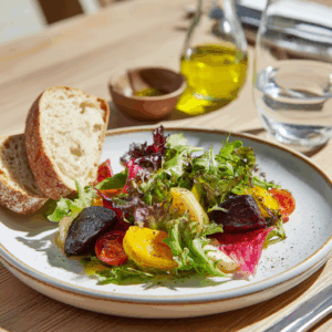 salade végétarienne gastronomique