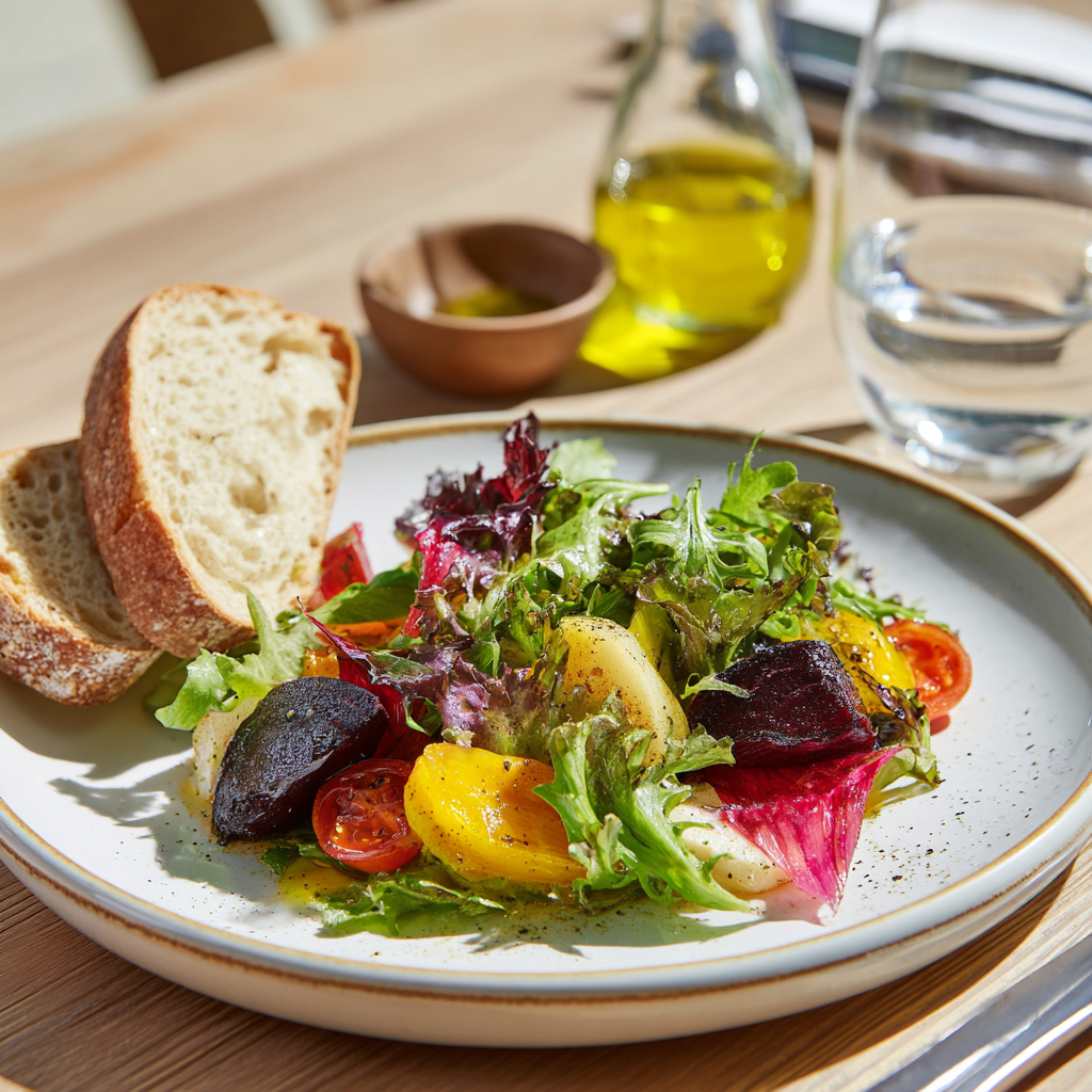 salade végétarienne gastronomique
