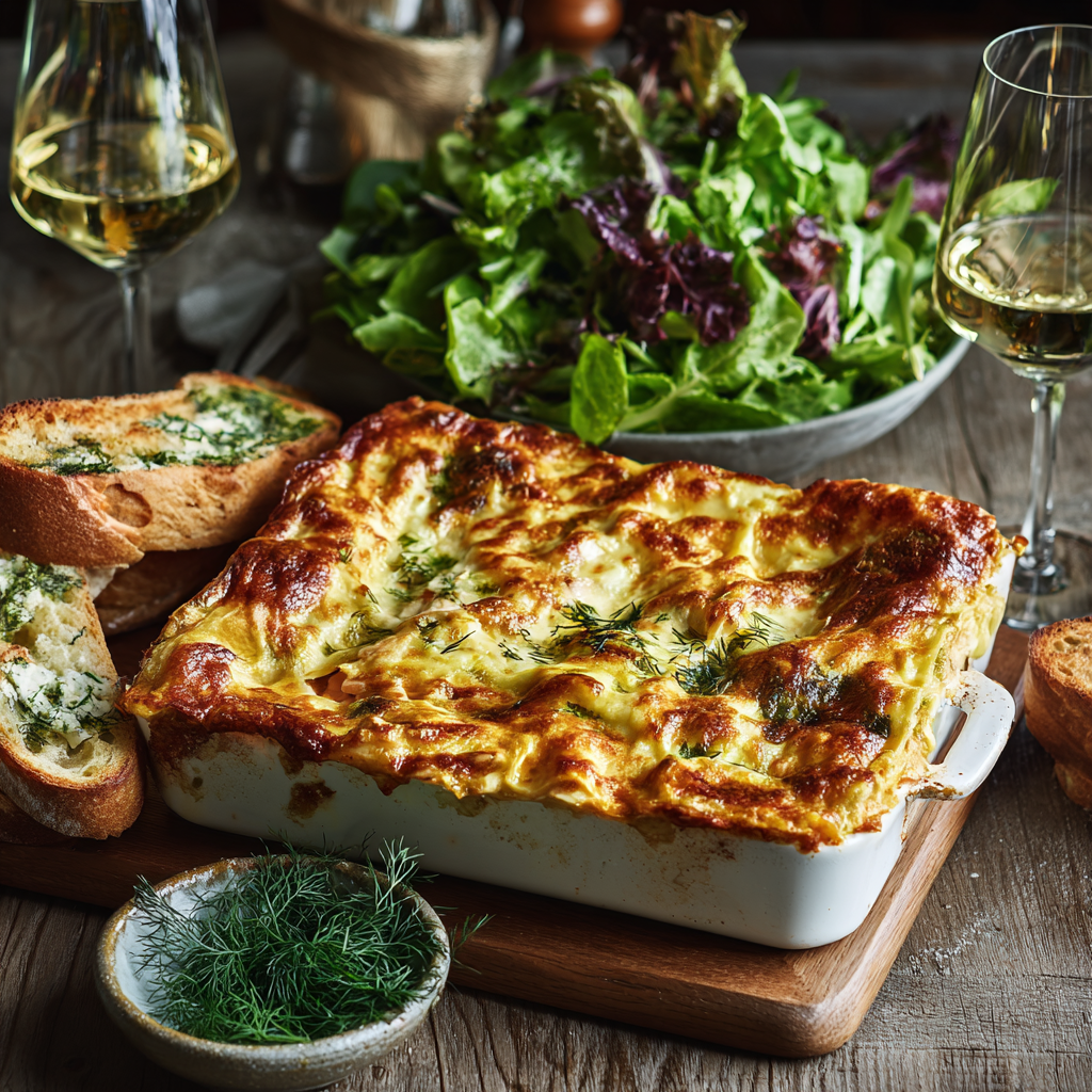 saumon lasagne