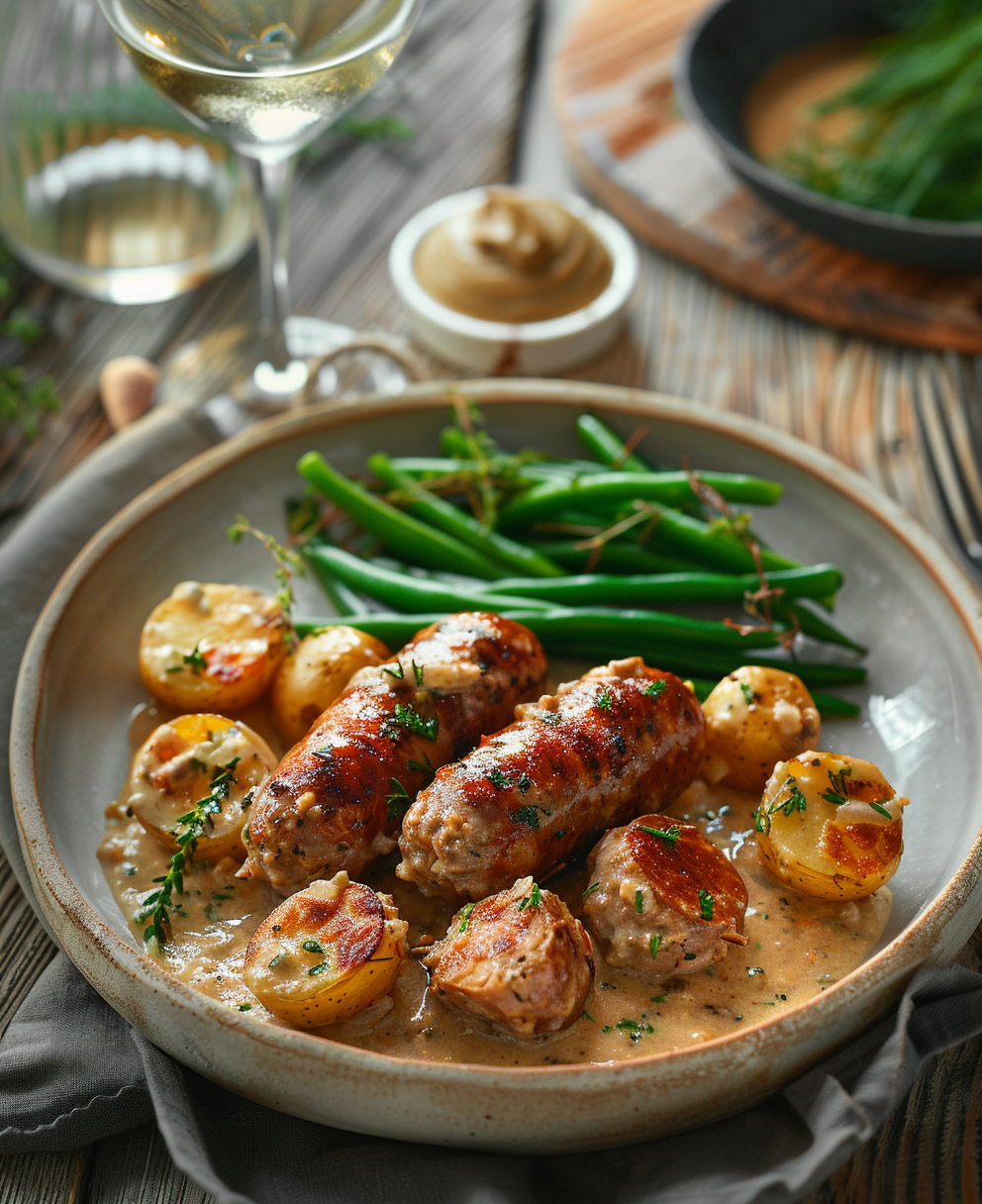 andouillette sauce moutarde