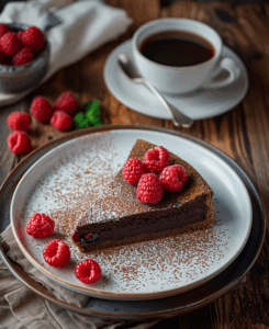 chocolat framboise gateau