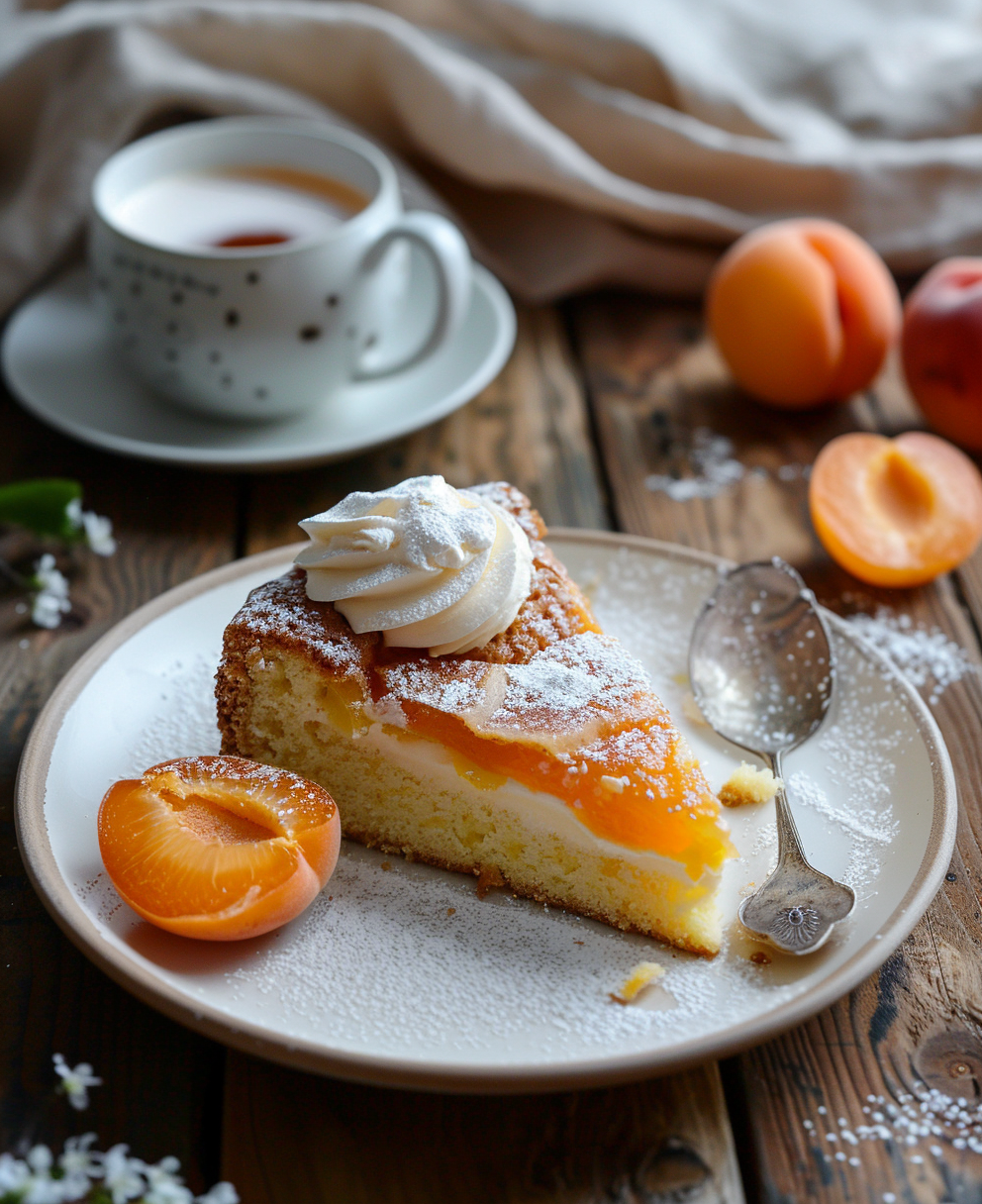 gateau abricot