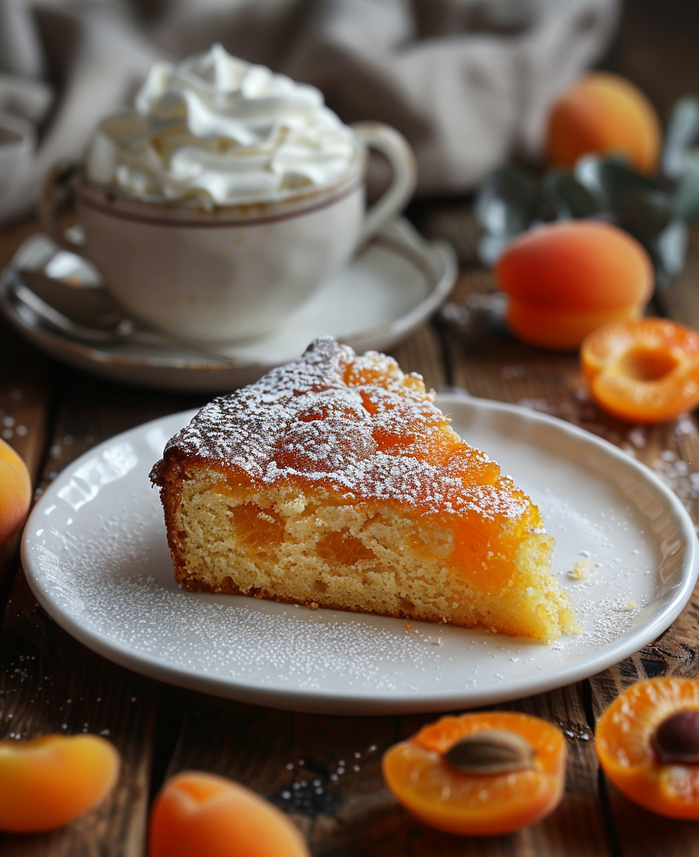 gateau abricot