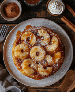 gateau ananas au caramel