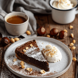 Recette Délicieuse : Gâteau au Chocolat aux Noisettes Moelleux et Fondant