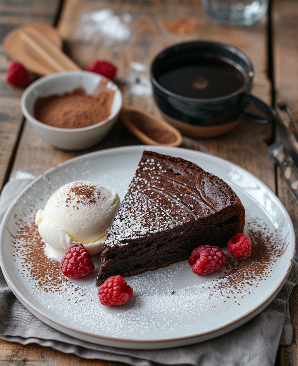 gateau au chocolat sans gluten