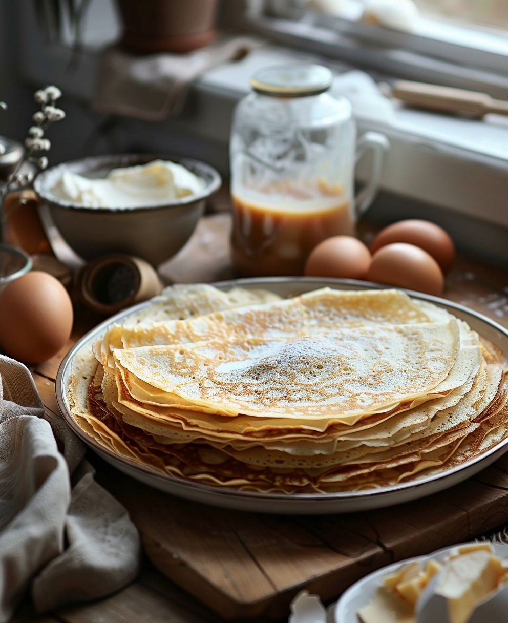 gateau au crepe