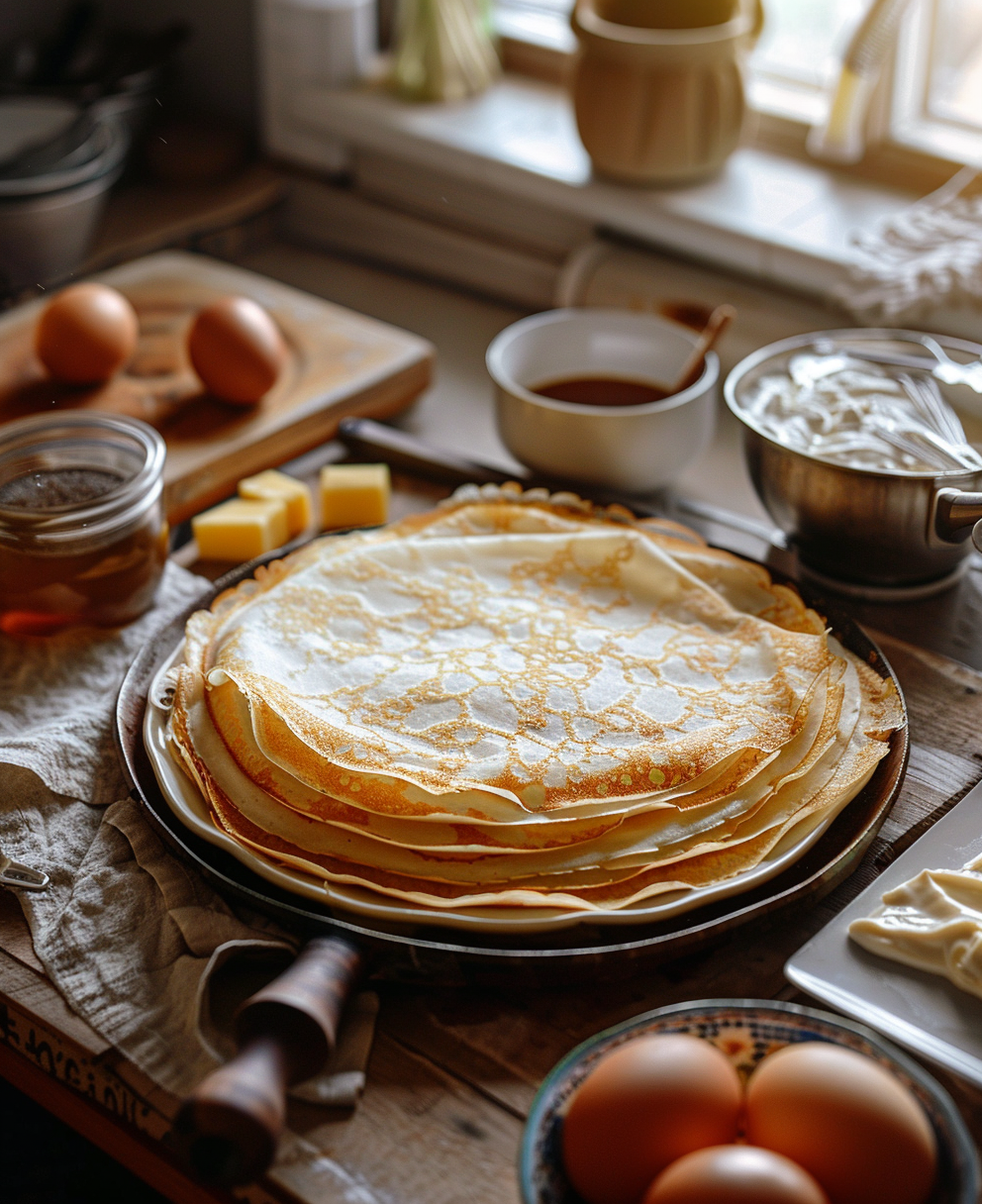 gateau au crepe