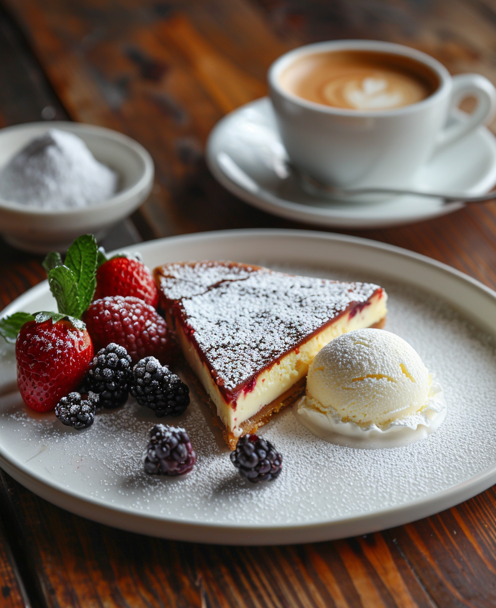 gâteau aux fruits rouges