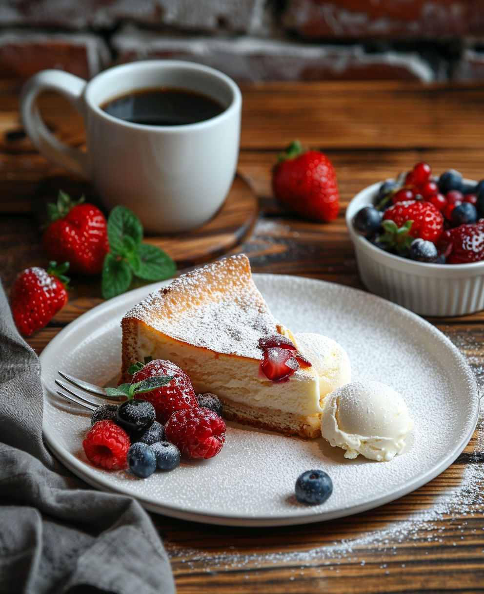 gateau au fruit rouge