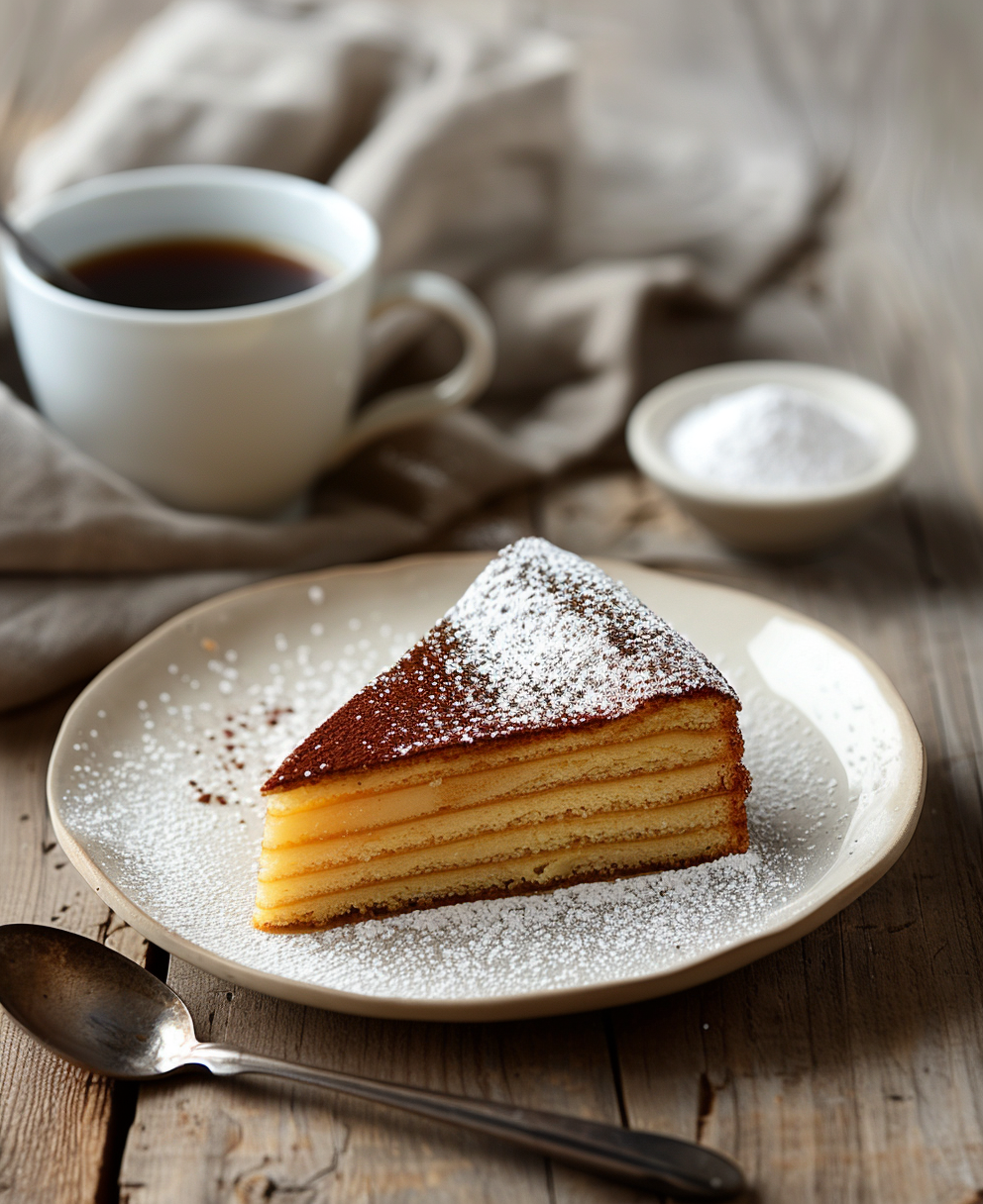 gateau au lait concentré