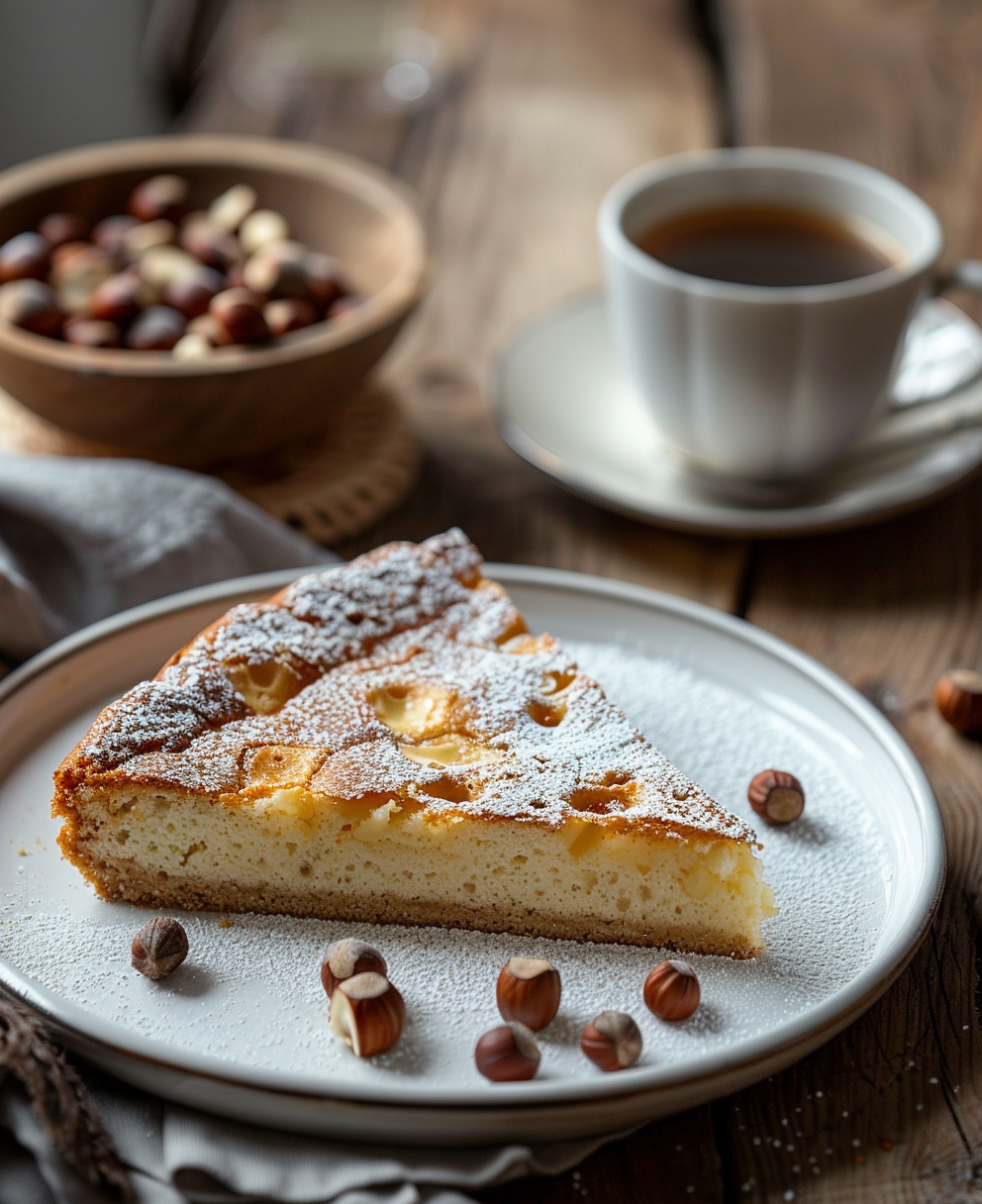 gateau au noisette