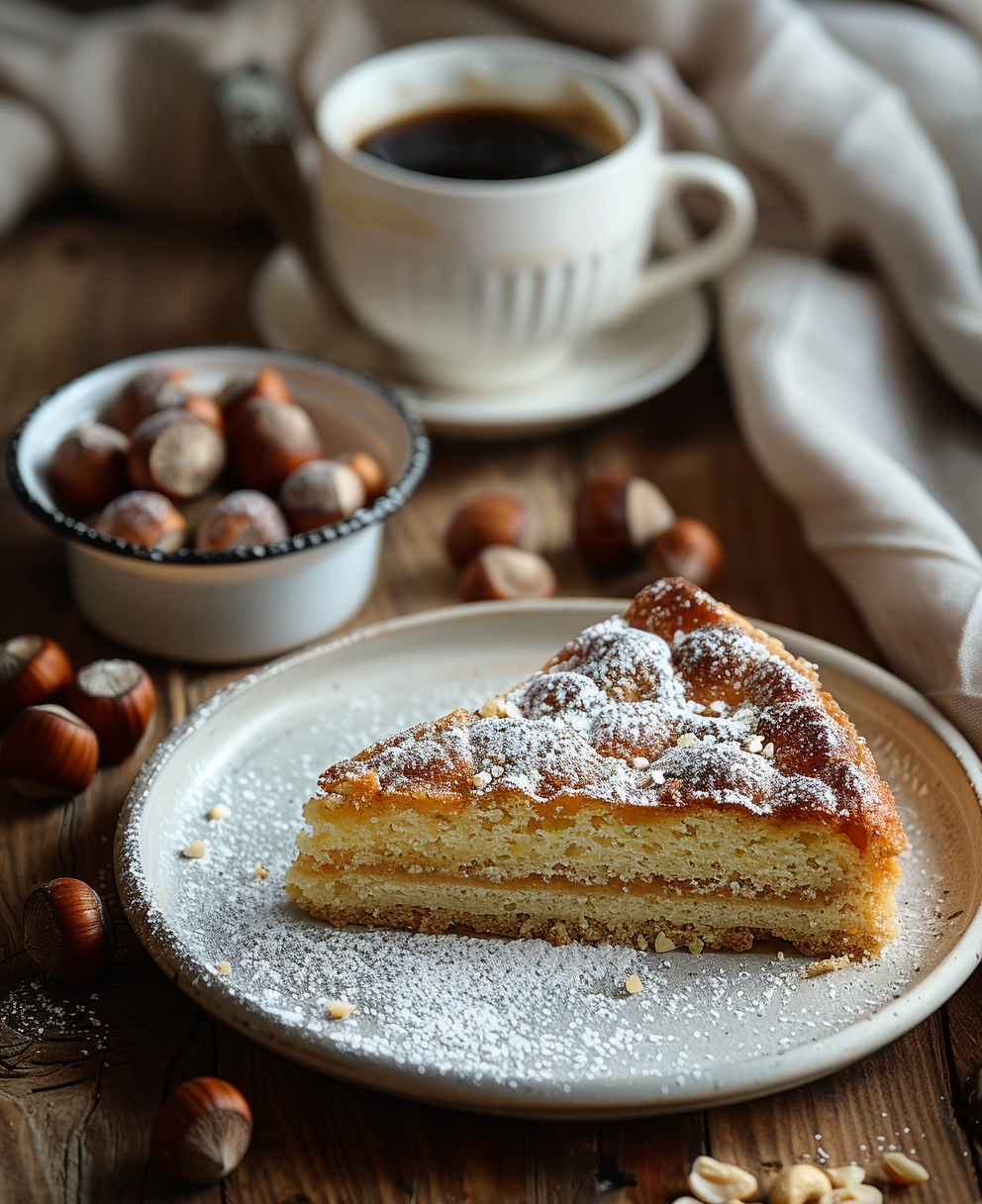 gateau au noisette