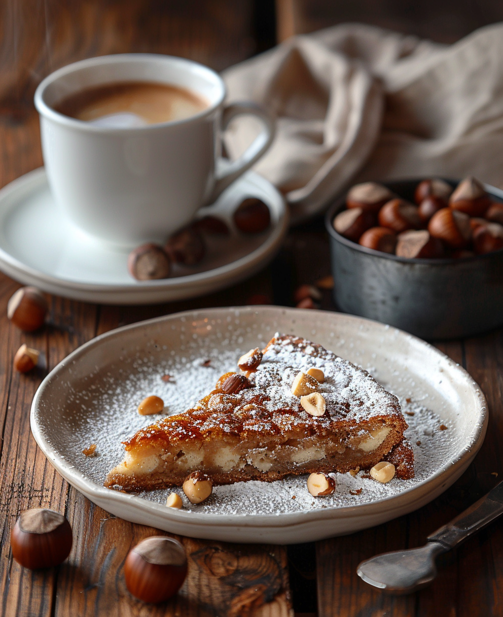 gateau au noisette