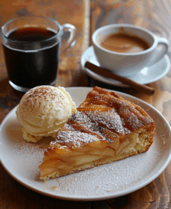 gateau au pommes caramélisé