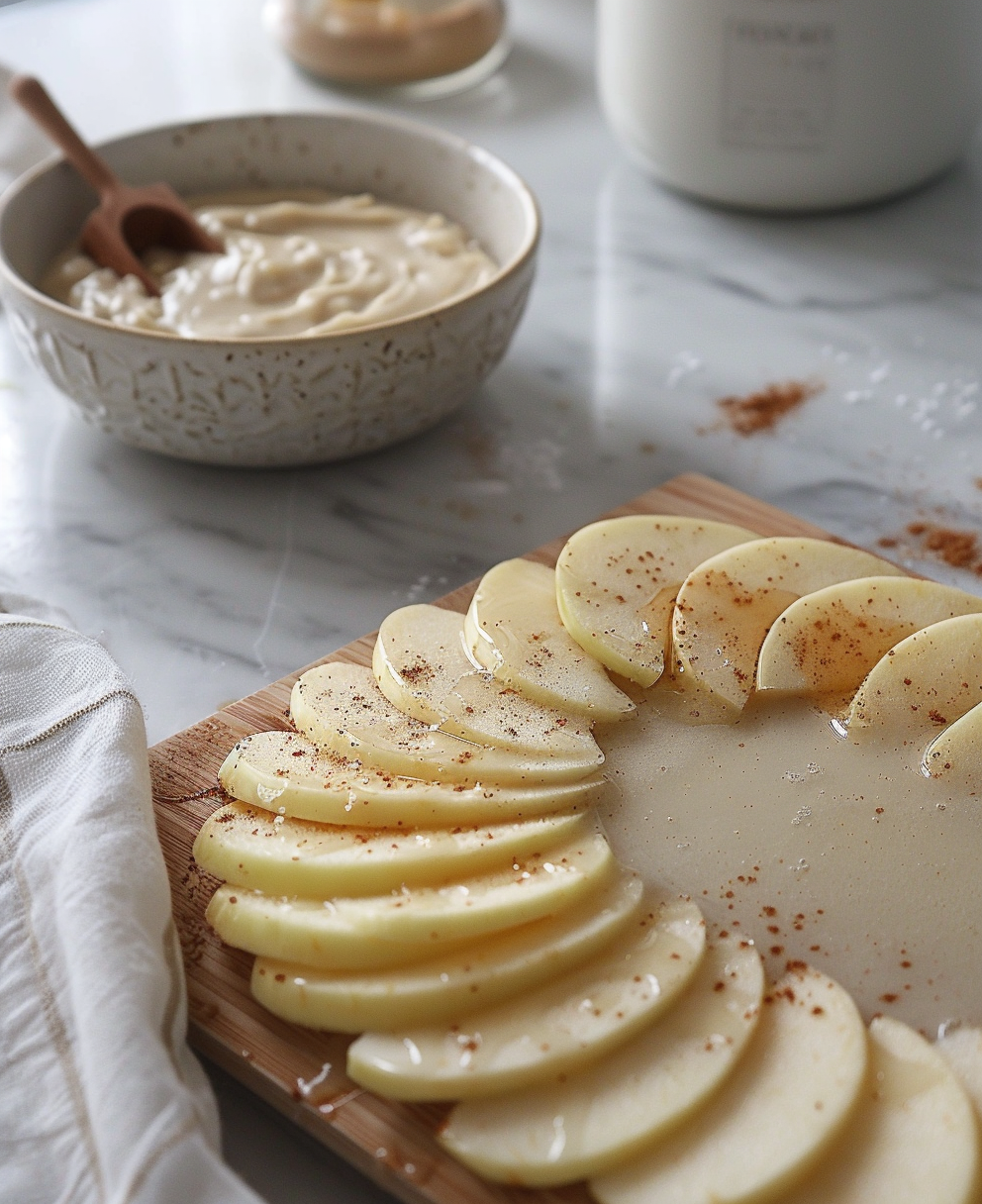 gateau au pommes caramélisé