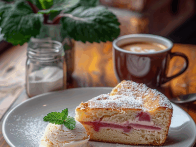 Recette et astuces pour un délicieux gâteau à la rhubarbe moelleux
