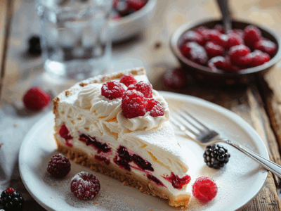 Recette Délicieuse : Comment Préparer un Gâteau aux Fruits Rouges Moelleux et Rapide
