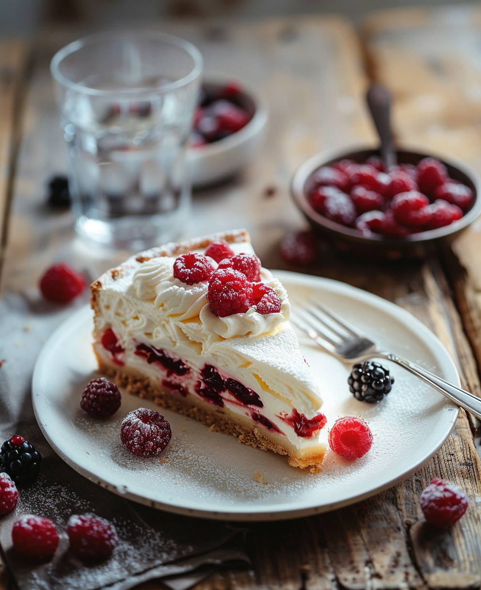 gateau aux fruits rouges