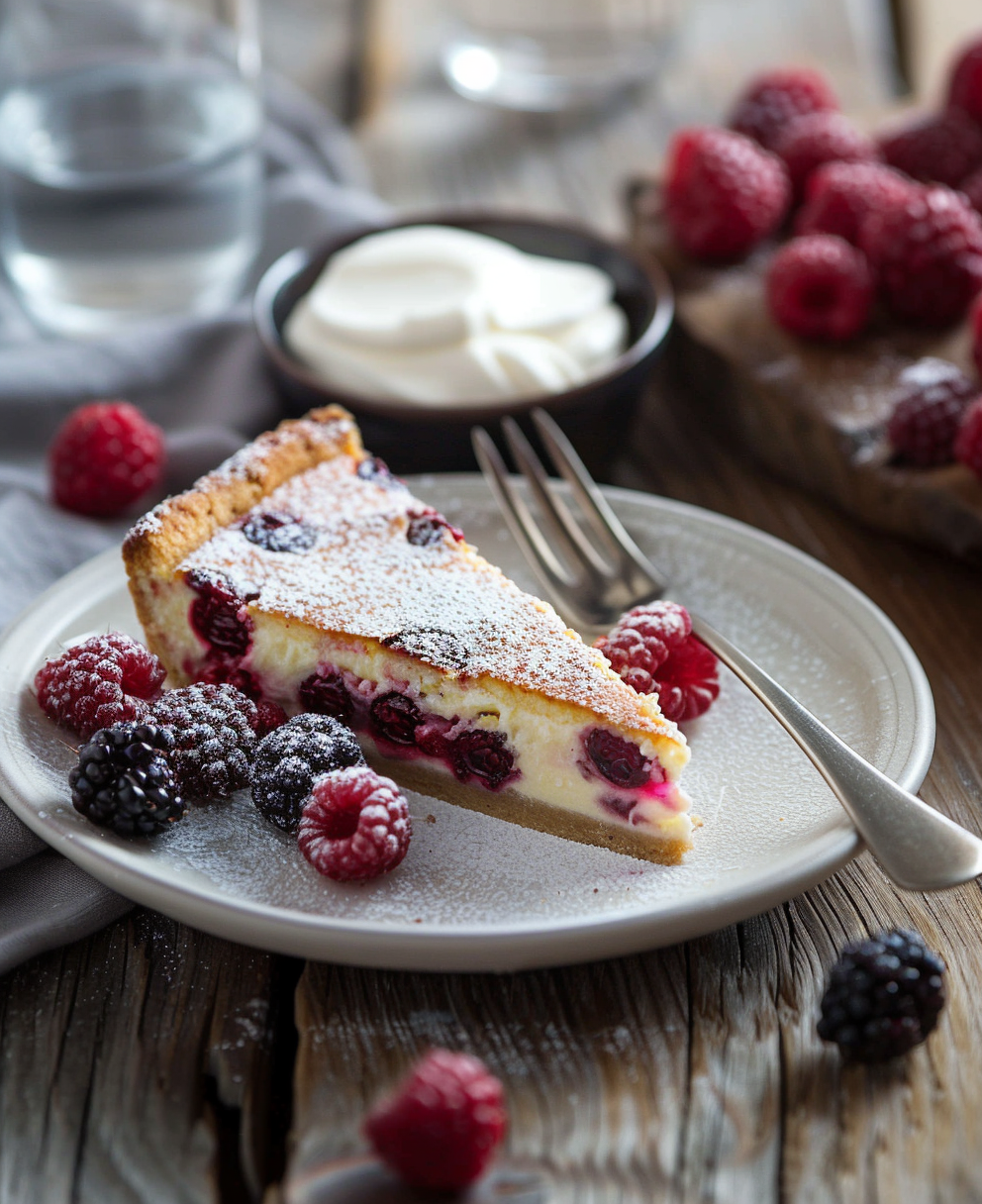 gateau aux fruits rouges