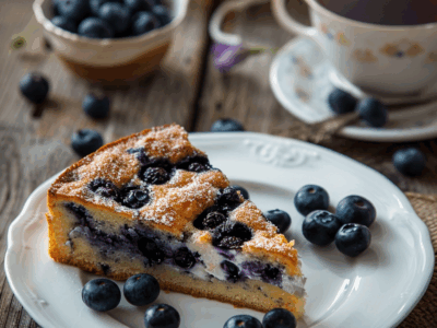 Recette et astuces pour un délicieux gâteau aux myrtilles moelleux