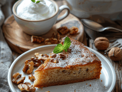 Recette du Gâteau aux Noix : Découvrez le Secret d’un Dessert Moelleux et Savoureux