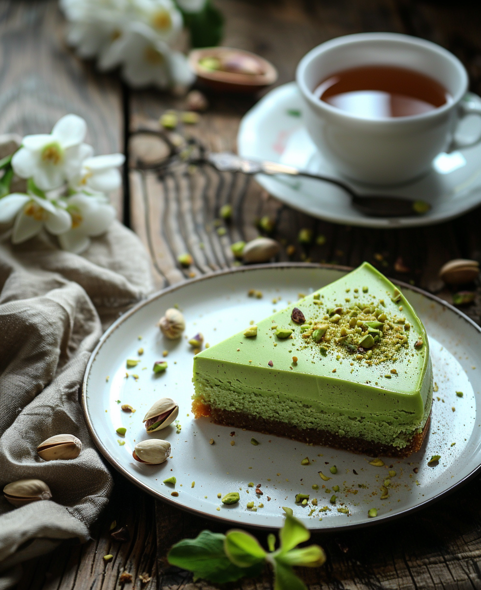 gateau aux pistache