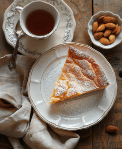 gateau aux pomme et amande