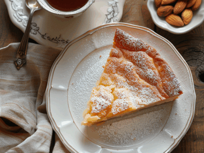 Recette Délicieuse : Gâteau aux Pommes et Amandes Moelleux et Parfumé