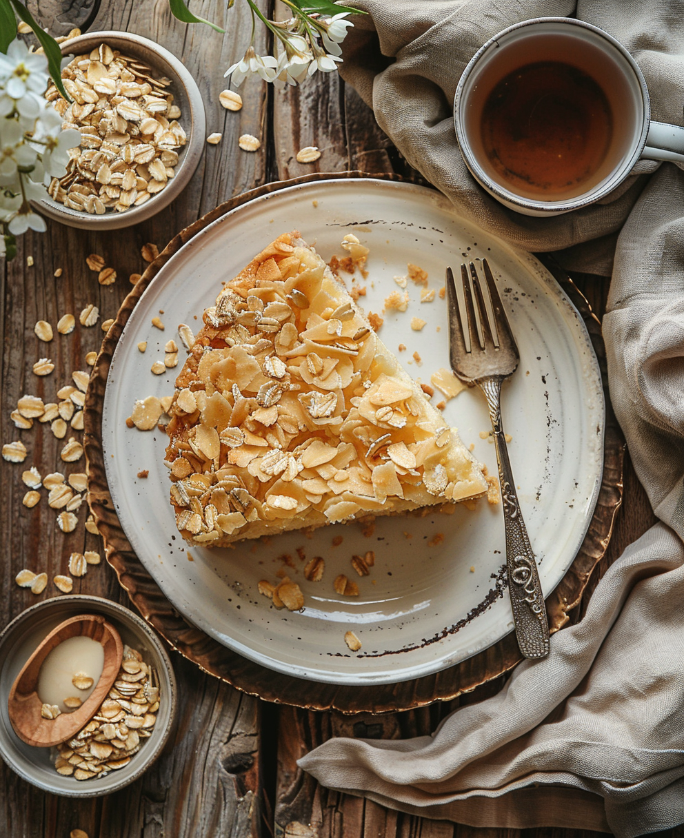 gateau flocon d'avoine