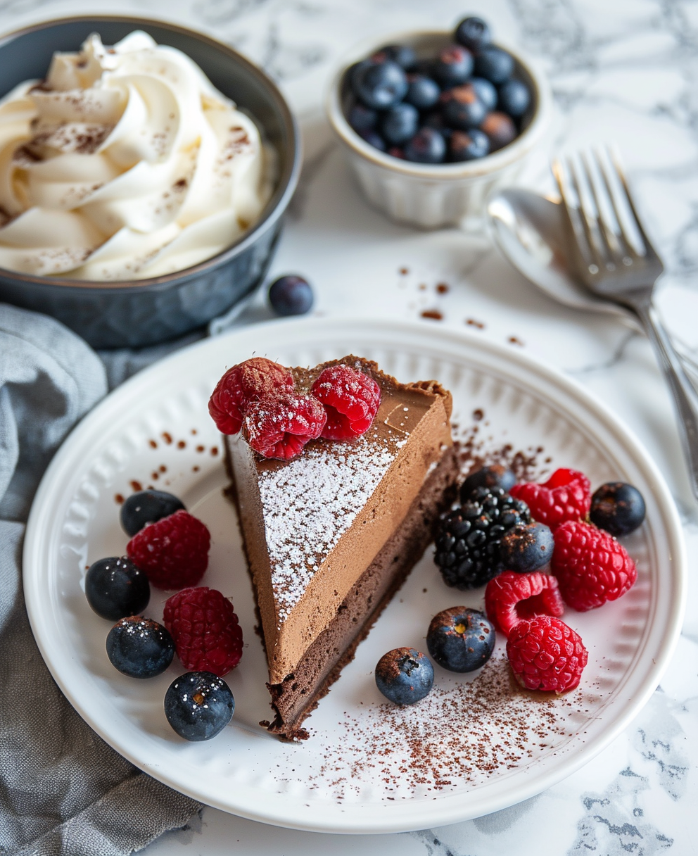 gateau mousse au chocolat