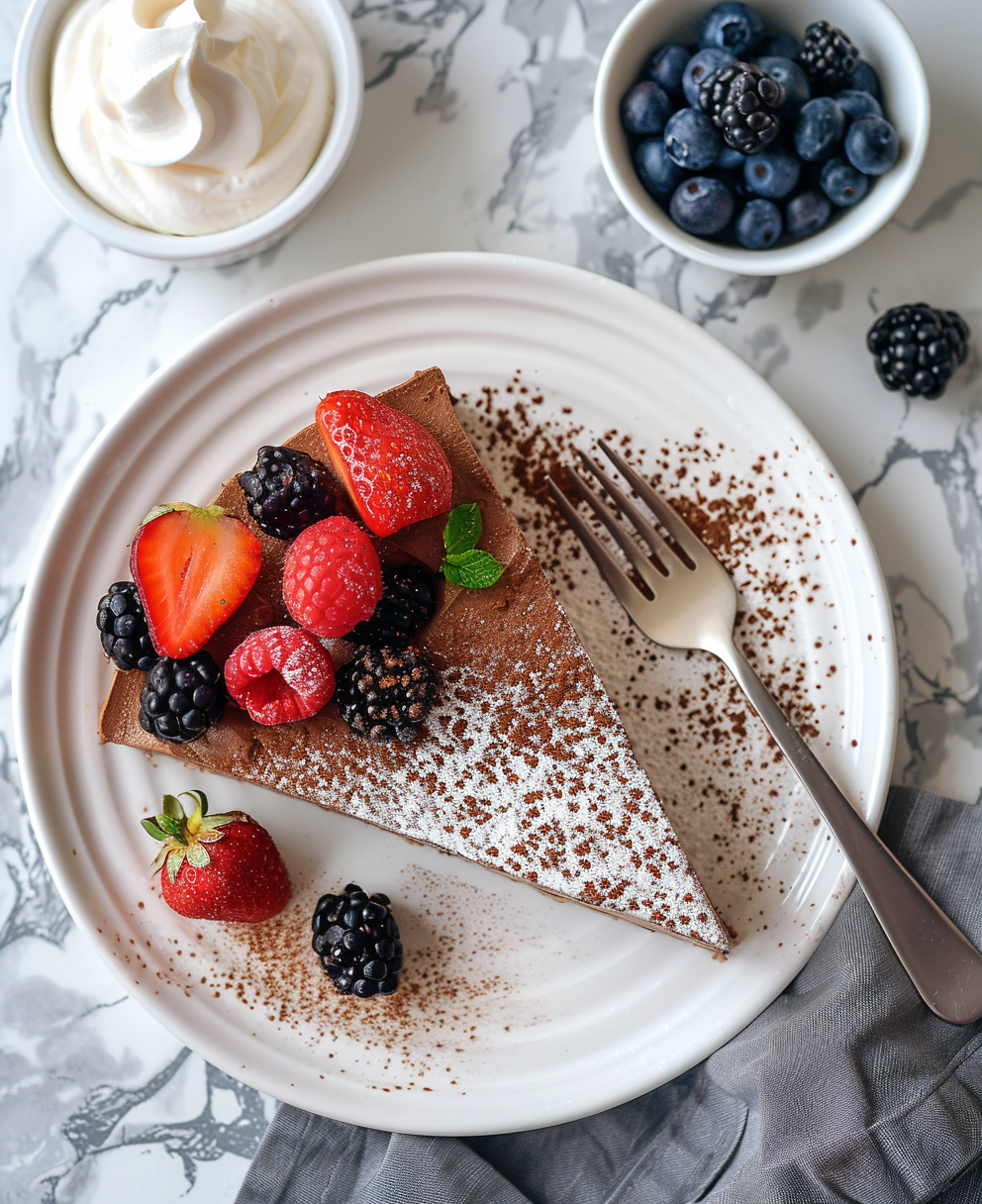gateau mousse au chocolat
