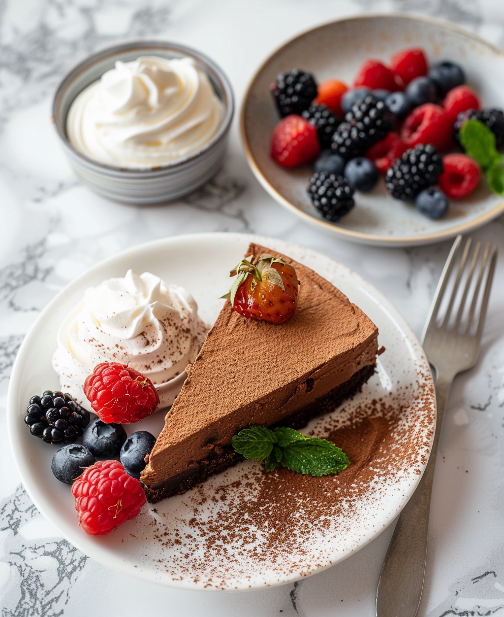 gateau mousse au chocolat