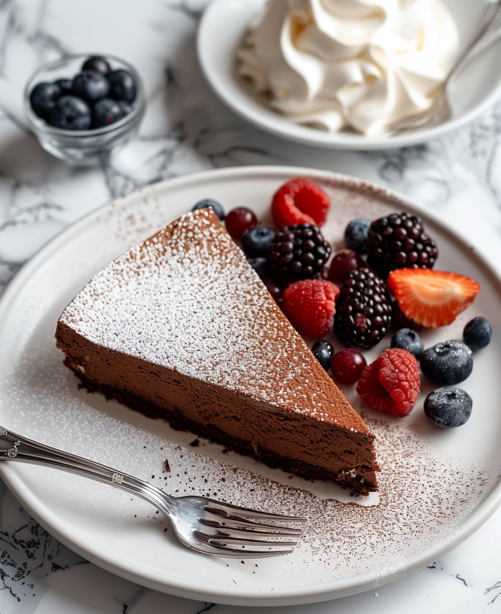 gateau mousse au chocolat