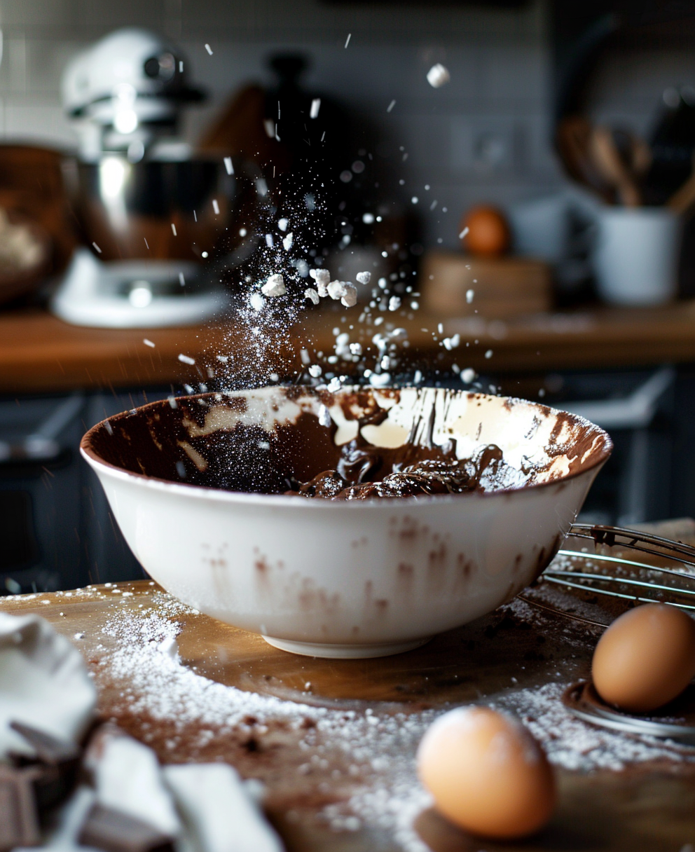 gateau mousse au chocolat