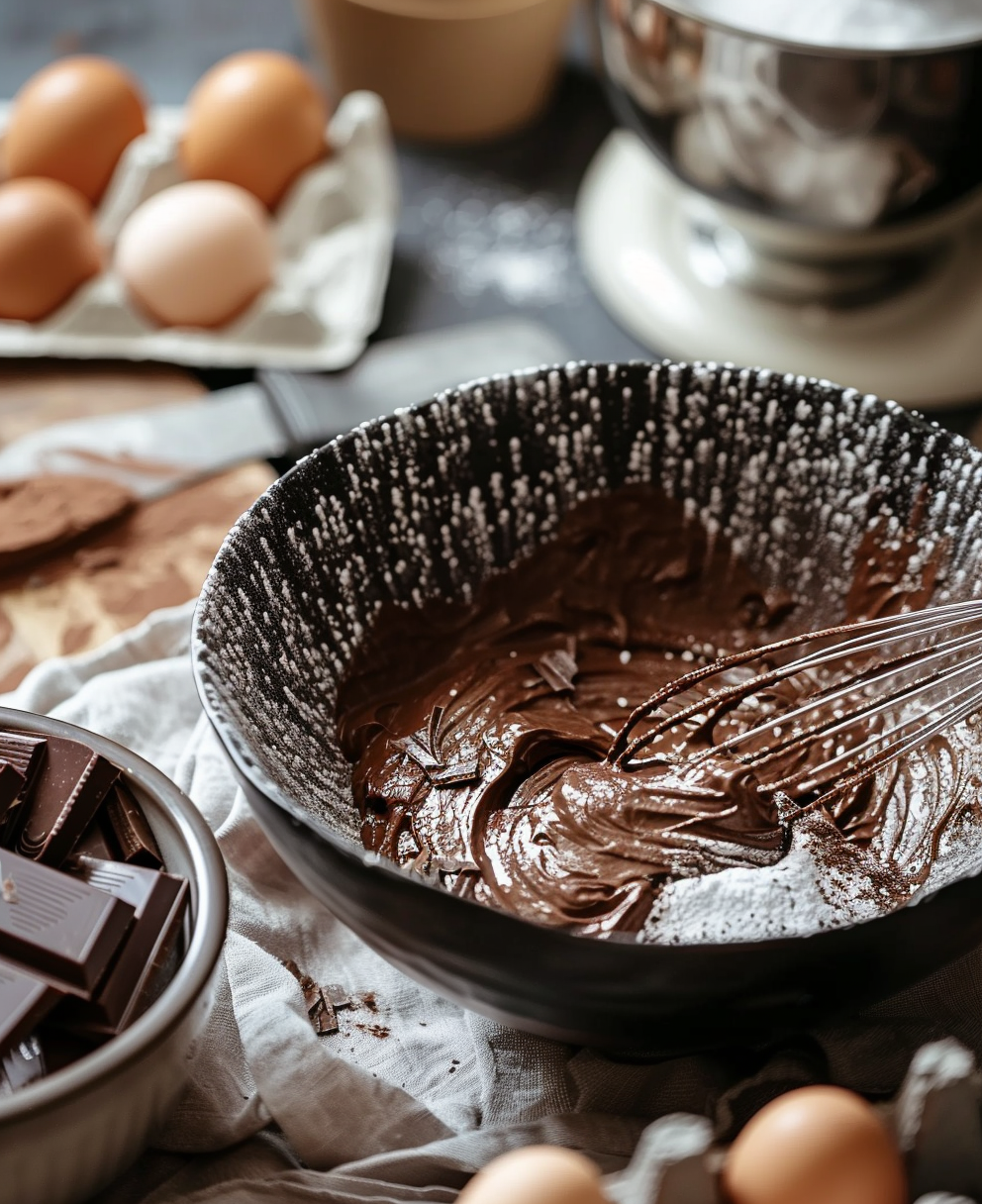 gateau mousse au chocolat