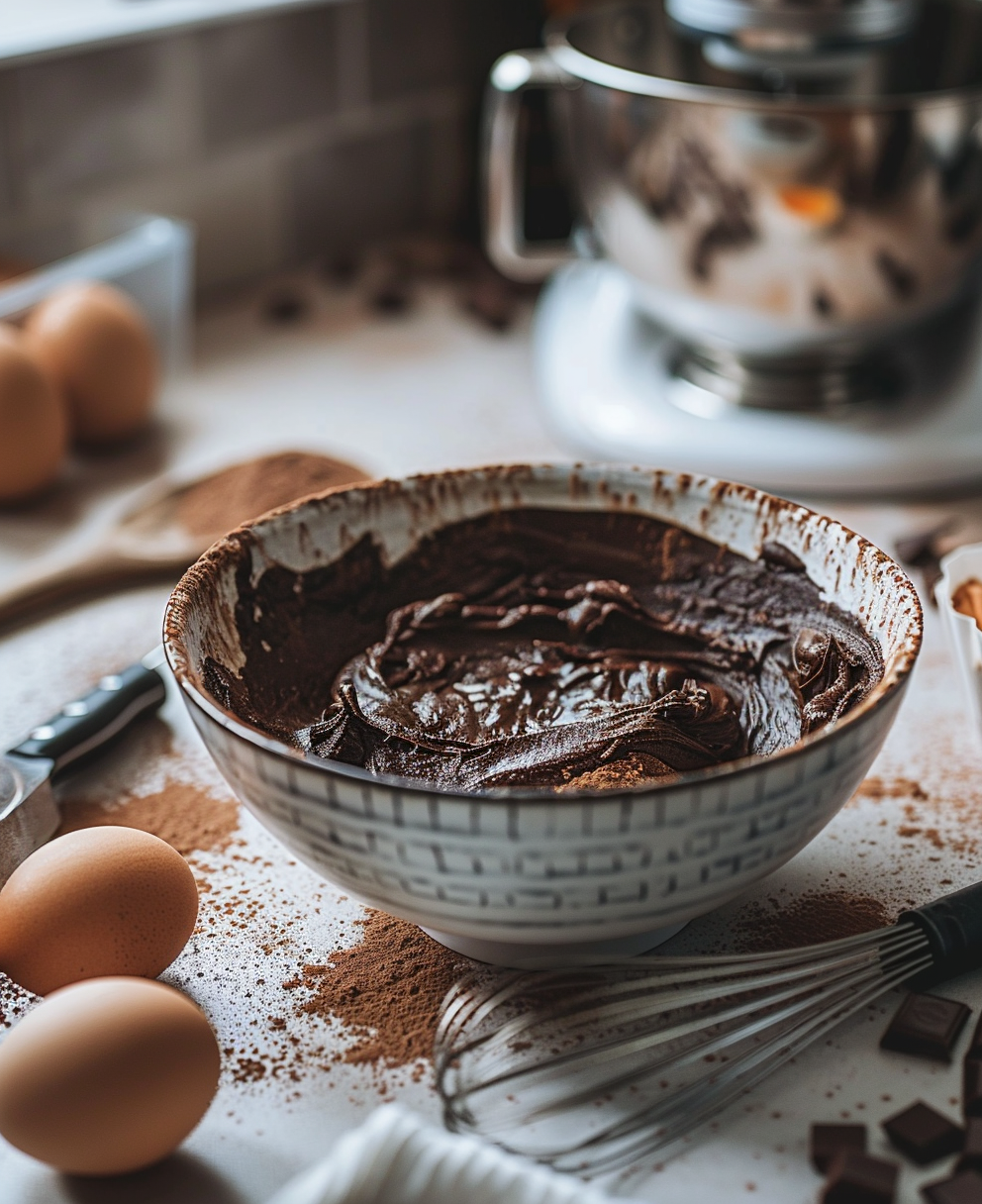 gateau mousse au chocolat