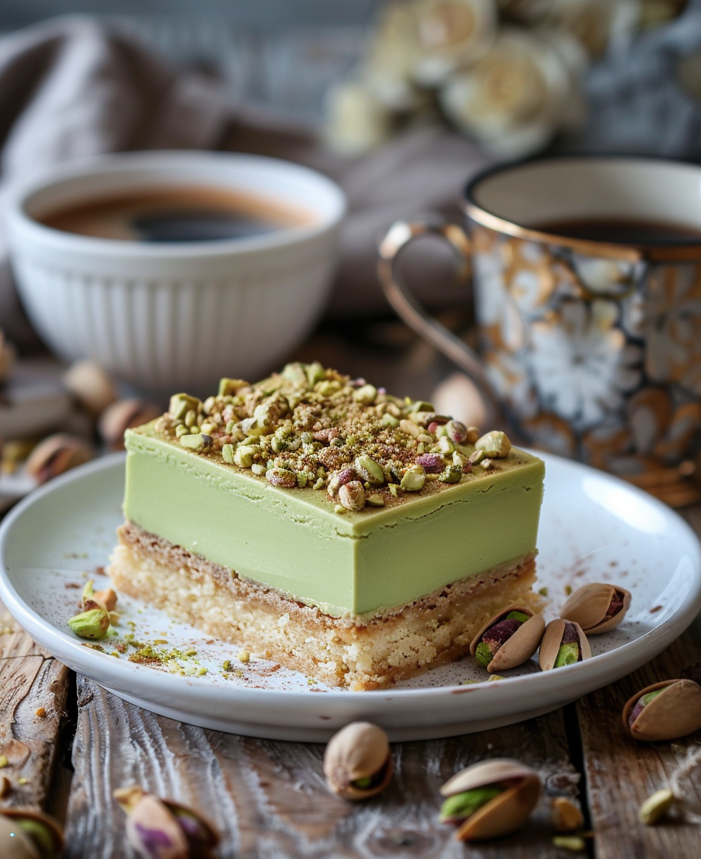 gateau pistache
