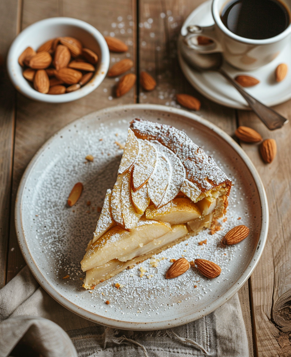 gateau poire amande