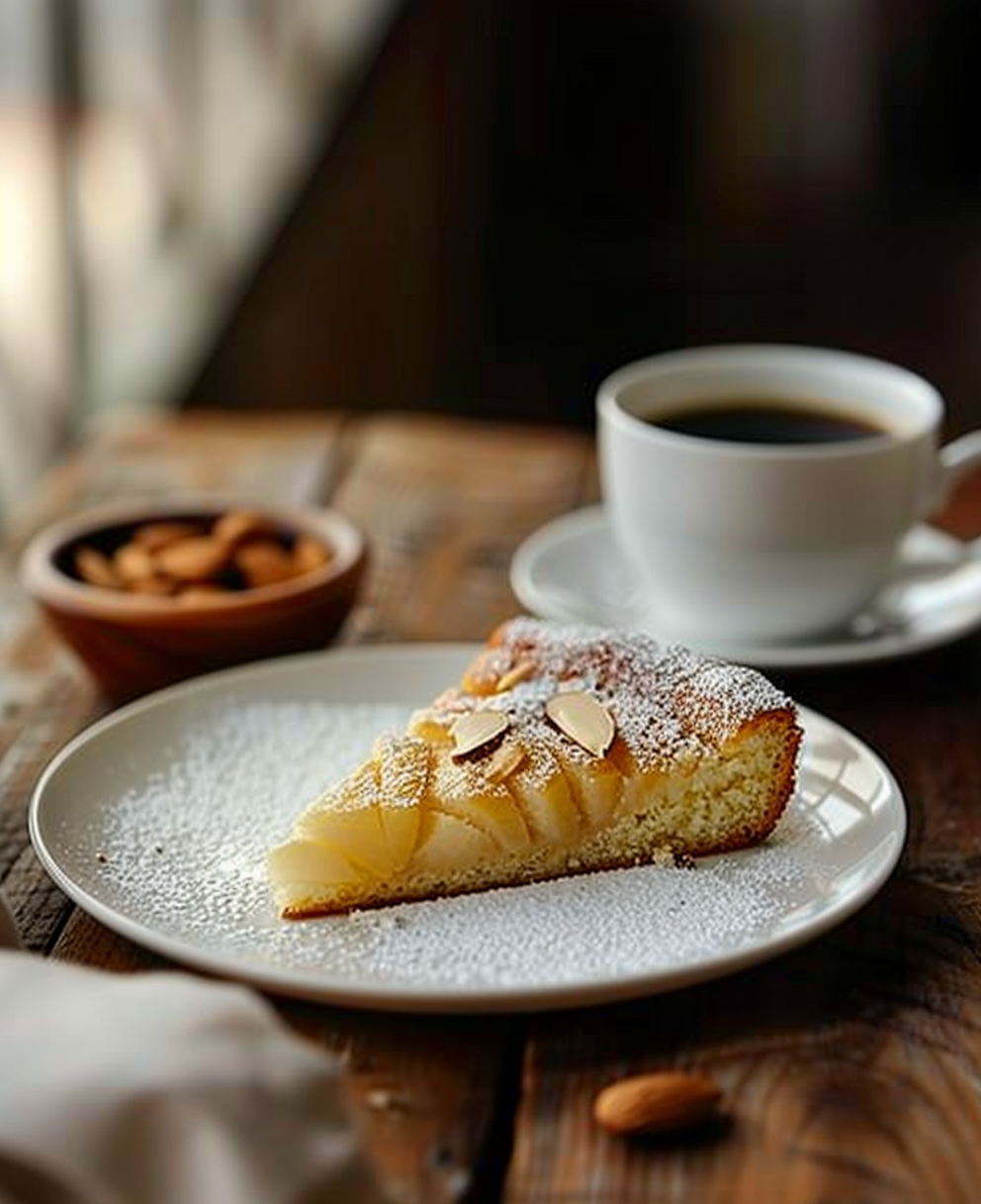 gateau poire amande